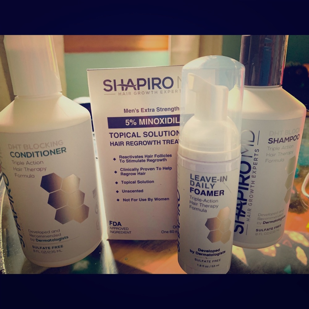 Shapiro MD Hairloss System Shampoo Conditioner New